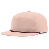 Pale Peach / Maroon