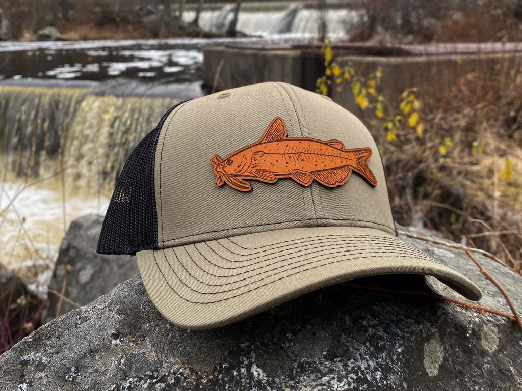 Channel Catfish Leather Patch Hat – Tailored Cap Co