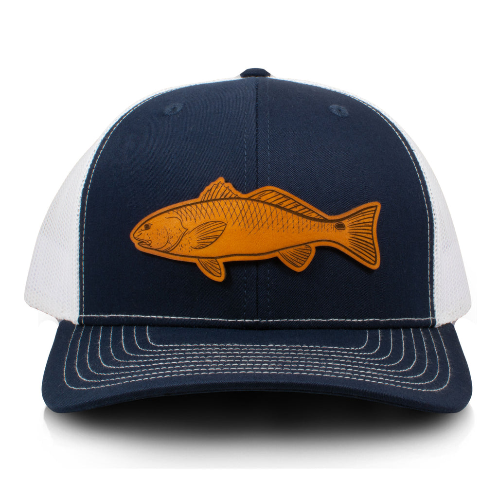 Redfish Leather Patch Hat – Tailored Cap Co