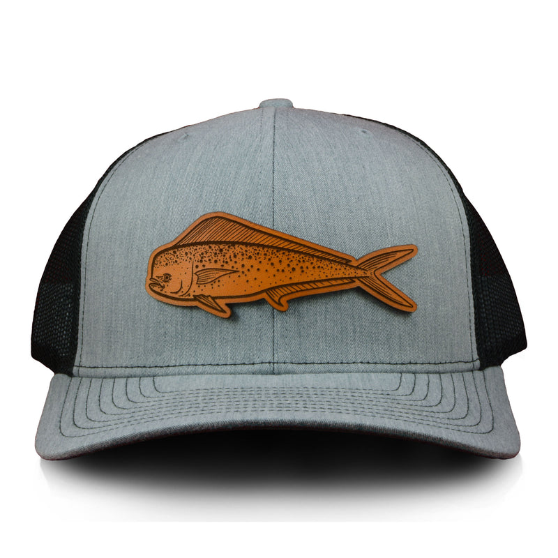 Mahi Mahi Leather Patch Hat - Tailored Cap Co