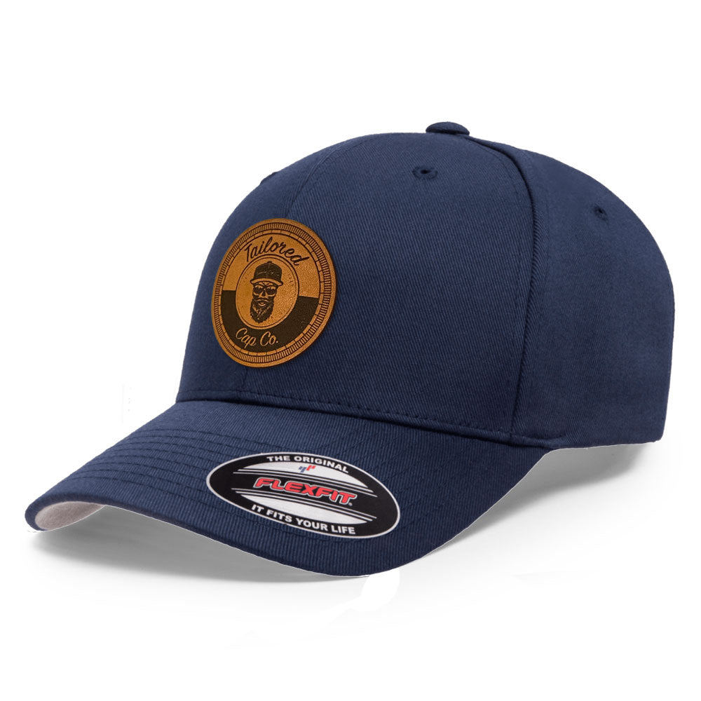 Richardson Co 112 Tailored Patch Trucker Hat Custom Leather Cap –